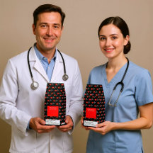 Aangepast RN-verpleegster of dokter bedankcadeau 3