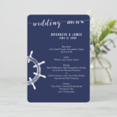 Aangepast rondneutraal blauw-ringwandwiel voor de  menu (Staand voorkant)