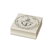 Aangepast rondnummer 	rubberstempel (Stempel)
