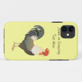 Aangepast rood Boerderij Dierlijk geel Case-Mate iPhone Case (Achterkant (horizontaal))