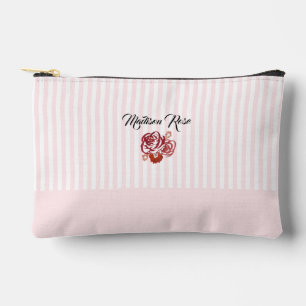 Aangepast Roos Schilderen Stripe Preppy Etui