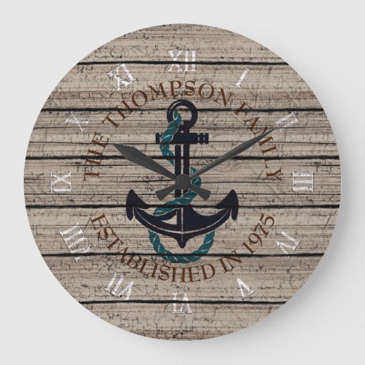 Aangepast roosterend grijs, vervormd plattegrond grote klok (Voorkant)