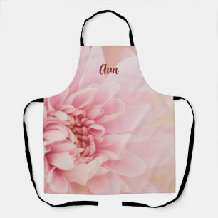 Aangepast  Roze Dahlia Apron Schort