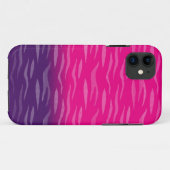 Aangepast roze en Paars ontwerp Case-Mate iPhone Case (Achterkant (horizontaal))