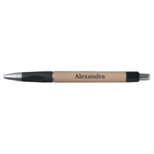 Aangepast roze modern gepersonaliseerd pen