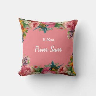 Aangepast roze roze Collectie Sierkussen