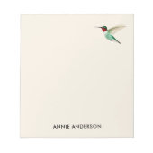 Aangepast, ruby-thromingbird Blocnote (Voorkant)