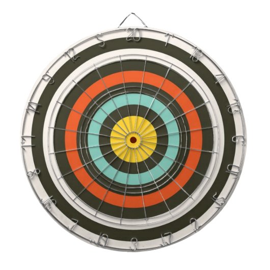 Aangepast rustiek dartbord (Voorkant)