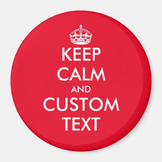 Aangepast rustig houden en doorgaan met grote rond magneet (Voorkant)