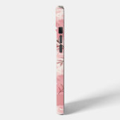 Aangepast Sakura Bloemmotief Roze Case-Mate iPhone Case (Achterkant / Links)