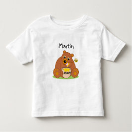 Aangepast, schattig beer, honingbeer of teddybeer: kinder shirts