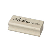 Aangepast script handgeschreven handtekening naam  	rubberstempel (Stempel)