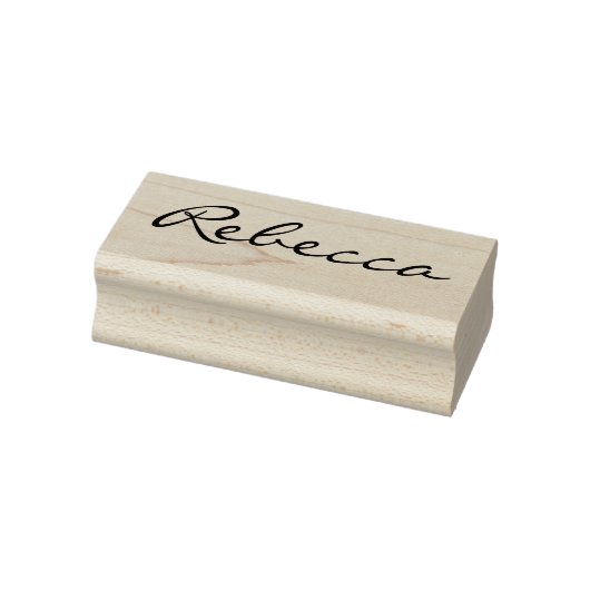 Aangepast script handgeschreven handtekening naam  	rubberstempel (Stempel)