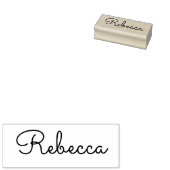 Aangepast script handgeschreven handtekening naam  	rubberstempel (Gestempeld)