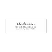 Aangepast script voor familie  zelfinktende stempel (Design)