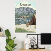 Aangepast Seaplane Poster (Thuiskantoor)