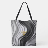 Aangepast: Serene Swirls Custom Tas (Achterkant)