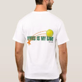 Aangepast Shirt Tennis (Achterkant)