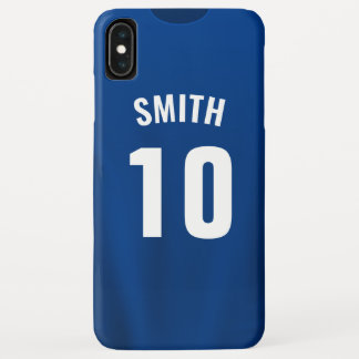 Aangepast Shirt voor Football voor telefoonkwestie iPhone XS Max Hoesje