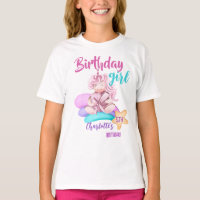 Aangepast shirt voor magische regenboogeenhoorn