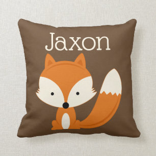 Aangepast Sierkussen voor Cute Fox Nursery