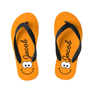 Aangepast Sinaasappel Kinder Teenslippers