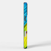 Aangepast sjabloon Abstract golfpatroon Case-Mate iPhone Case (Achterkant / Rechts)