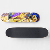 Aangepast skateboard "The Buddah" (Horizontaal)