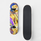Aangepast skateboard "The Buddah" (Voorkant)