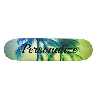 Aangepast skateboard voor het ontwerpen van palmob