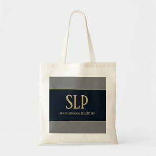 Aangepast SLP-tas (spraaktaalpatholoog) Tote Bag