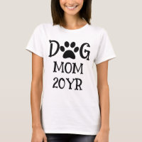 Aangepast snoedig hondenliefhebber pootje-hond-moe