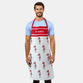 Aangepast snoepgoed schort (Gedragen)