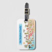 Aangepast SoCal Bagagelabel (Voorkant (verticaal))