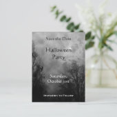 Aangepast sparen de datum Briefkaart van het Haunt (Staand voorkant)