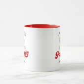 Aangepast sparen de Mok van de Datum Popcorn (Midden)