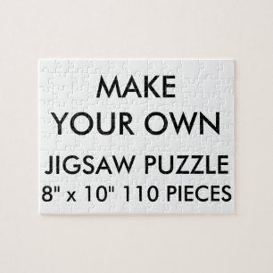 Aangepast, speciaal aangepast 8 x 10 inch Jigzaag  Legpuzzel