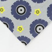 Aangepast spekveeg fleece deken (Hoek)