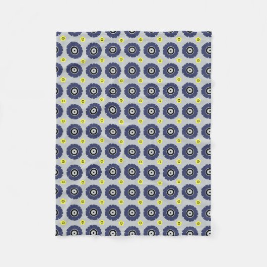 Aangepast spekveeg fleece deken (Voorkant)