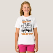 aangepast Spellingsboek, behandel me goed grappig  T-shirt (Voorkant volledig)