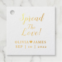 Aangepast spreid de favoriete Folie van de liefdes
