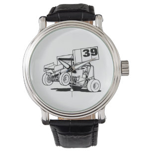 Aangepast Sprint Car-Pet, pas het aan Horloge