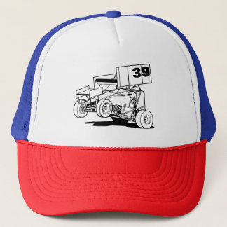 Aangepast Sprint Car-Pet, pas het aan Trucker Pet