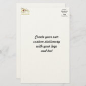 Aangepast Staionair Briefpapier (Voorkant / Achterkant)