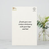 Aangepast Staionair Briefpapier (Staand voorkant)