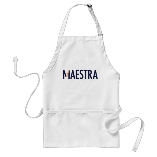 Aangepast standaardprofiel standaard schort (Voorkant)