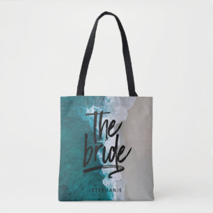 Aangepast strand De Canvas tas van de Bride