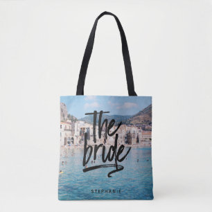 Aangepast strand De Canvas tas van de Bride