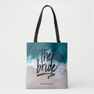 Aangepast strand De Canvas tas van de Bride