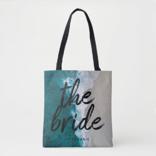Aangepast strand De Canvas tas van de Bride